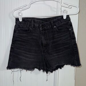 american eagle curvy mom short